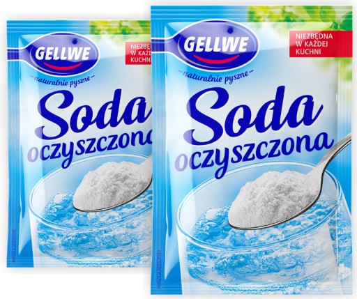 Jedlá sóda Gellwe 70 g, nenahraditeľná v kuchyni