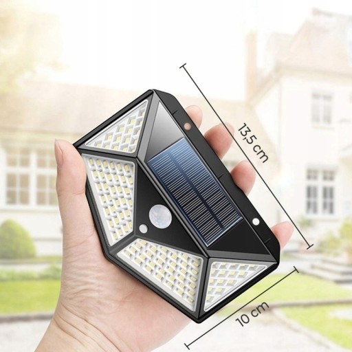 SOLÁRNA LAMPA 100 LED S SÚMRAKOVÝM SENZOROM POHYBU BATMAN