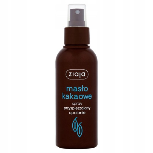 Kakaové maslo v spreji na urýchľovanie opálenia Ziaja