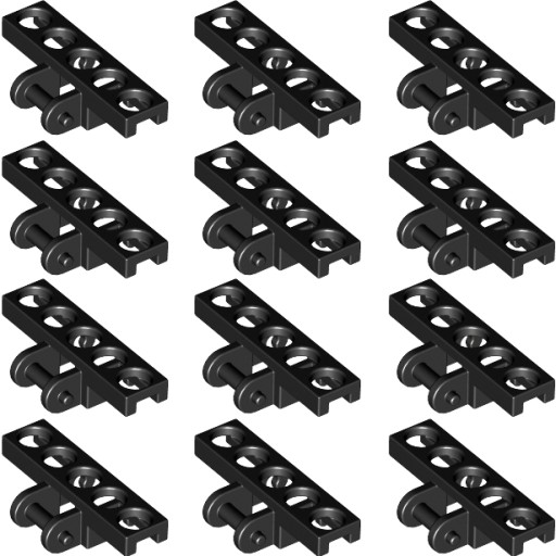 LEGO Caterpillar Link Black 6047885 3873 - 12ks