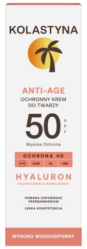 KOLASTYNA SUN 50 SPF ochranný krém na tvár 50 ml