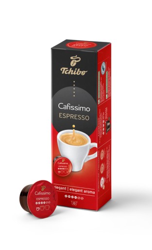 Tchibo Espresso Elegantné kávové kapsule 10 kapsúl