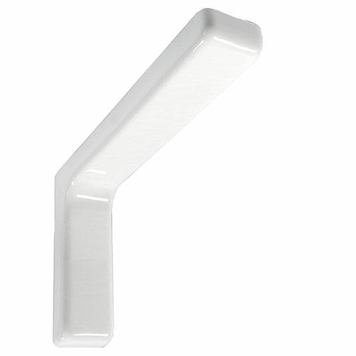 LEONARDO držiak police 12cm Biela 2 ks