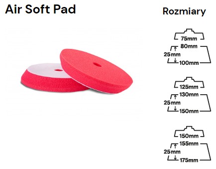 Leštiaci vankúšik ROYAL PADS AIR SOFT DA 130/150 mm