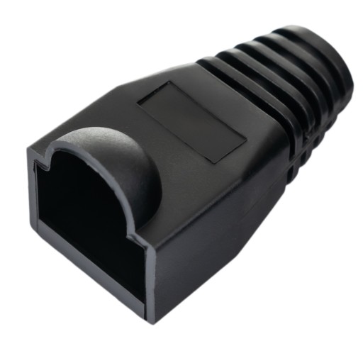 KRYT NA ZÁSTRČKU RJ45, ČIERNA 1 KS