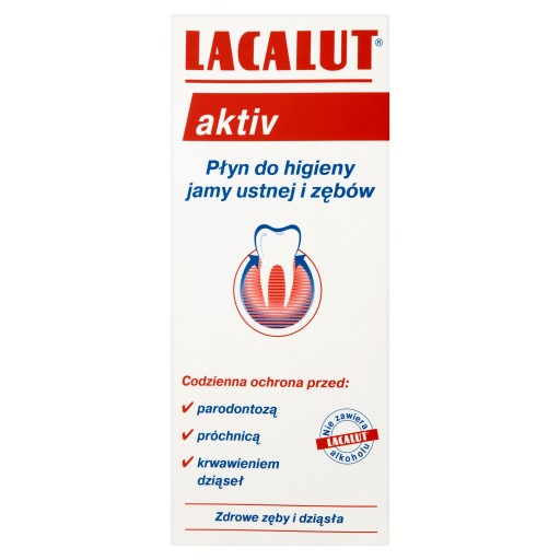 LACALUT AKTIV tekutina na ústnu hygienu 300 ml