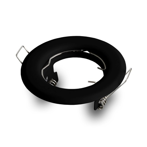 Zapustené oko, halogénové stropné svietidlo, čierne
