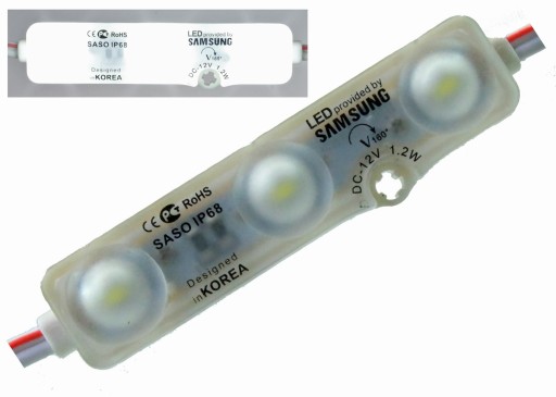 SAMSUNG LED MODUL 1,2W MAT OBJEKTÍV 6000k