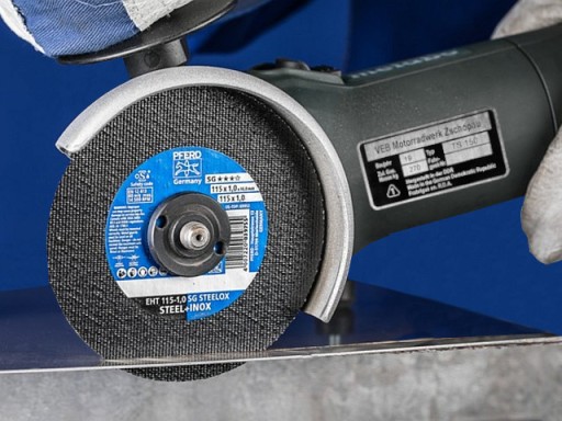 REZNÉ KOTOUČE NA ŠTÍT NA KOV, INOX OCEL 115x1,0 PFERD SG GERMANY