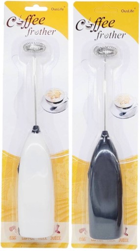 Napeňovač mlieka, elektrický, ručný MINI MIXÉR, WHISHER na kávu latte