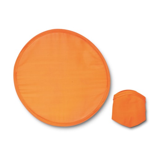 Skladacie polyesterové frisbee | Disk | S puzdrom | Oranžová