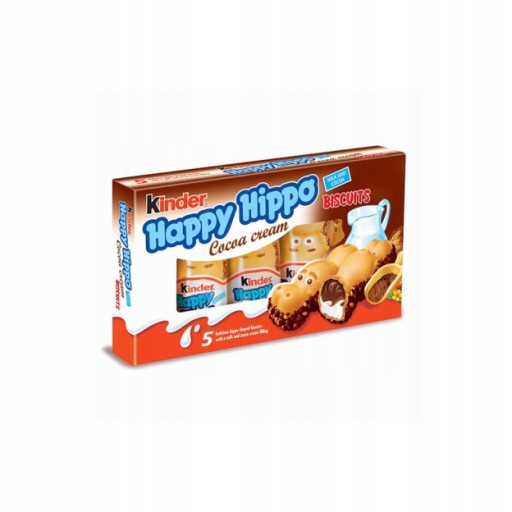 1x103,5g KINDER Happy Hippo sušienka UK