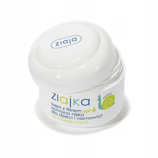 ZIAJA Ošetrujúci a opaľovací krém SPF 6 50ml