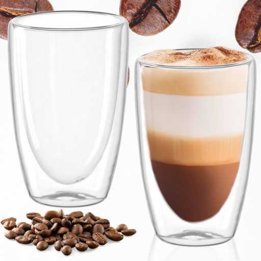 TERMOSKLO NA KÁVU ČAJ LATTE S DVOJITÝM DNOM 480ml AKO DARČEK