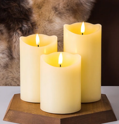 LED VLOŽKA SVIEČKY PRE SKVELÝ EFEKT PLAMEŇA SVIEČKY SVIEČKA 11CM SADA BATÉRIÍ