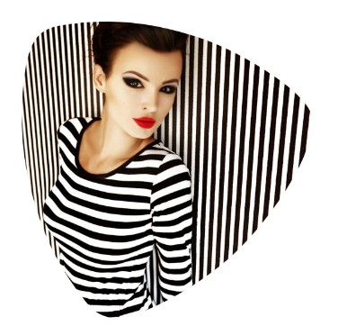 Vložky do topánok Bella Panty Slim Black and White 40 ks.