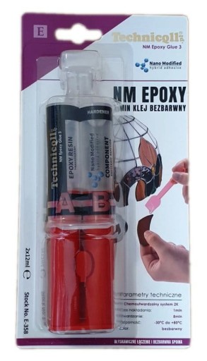 Epoxidové lepidlo 1 min. Technicqll 24 ml bezfarebný