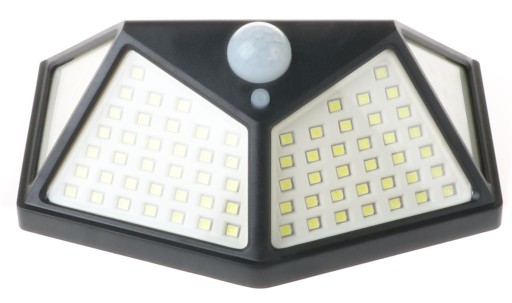 LED SOLAR LAMPA so senzorom meria pohyb 100LED