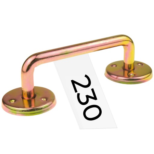 Pozinkovaná kľučka dverí, 230 mm