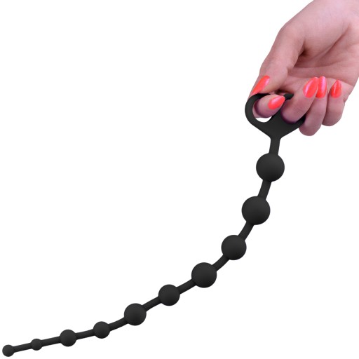 PLÁNO S 10 ANÁLNYMI A VAGINÁLNYMI loptičkami, 34 cm