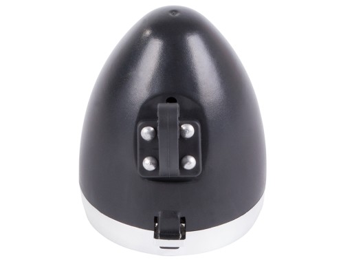 Lampa na bicykel city bike retro black lamp - CE