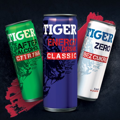 Tiger Energy Drink klasický energetický nápoj 250ml