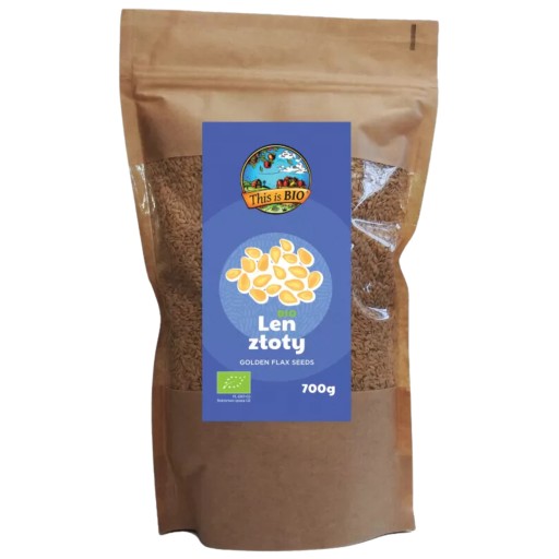 Zlaté ľanové semienko GOLDEN LINEN BIO Omega-3 Lignany Zdravé tuky