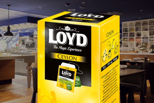 Čierny čaj Ceylon Express v obálkach Horeca pre hotely 20T LOYD