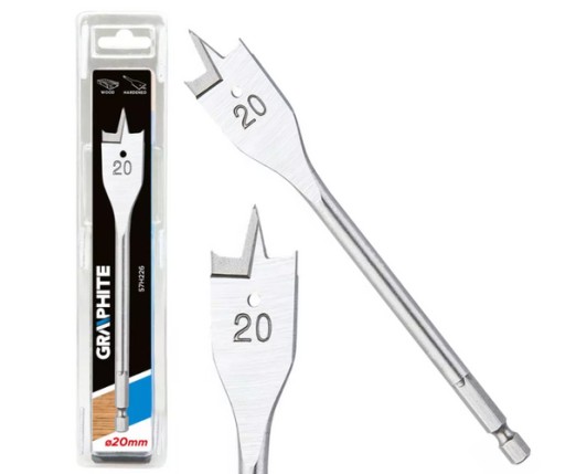 GRAFITOVÝ VRTÁK DO DREVA 20 mm x 152 mm VLASTNÝ SPALE
