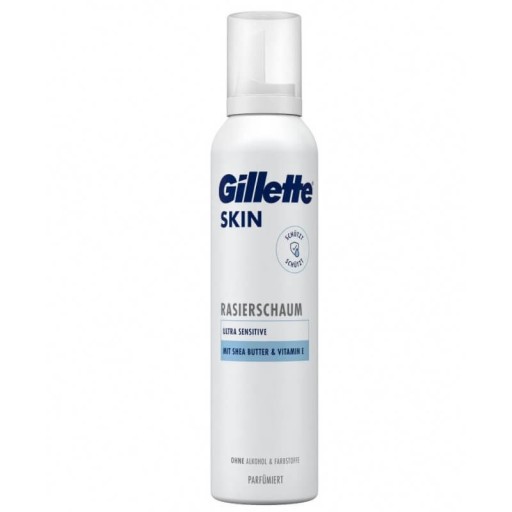 GILLETTE SKIN Pena na holenie 240 ml Ultra Sensitive