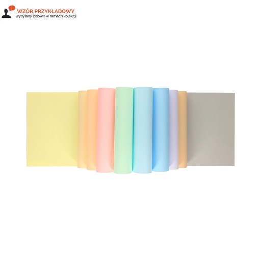 A4/10 blok na kreslenie, farebný pastel Interdruk 80g