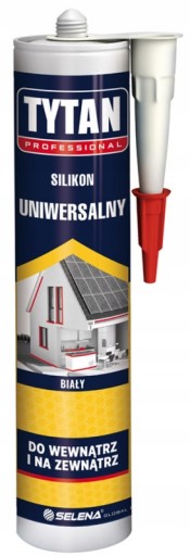 Univerzálny biely silikón 280 ml Titanium