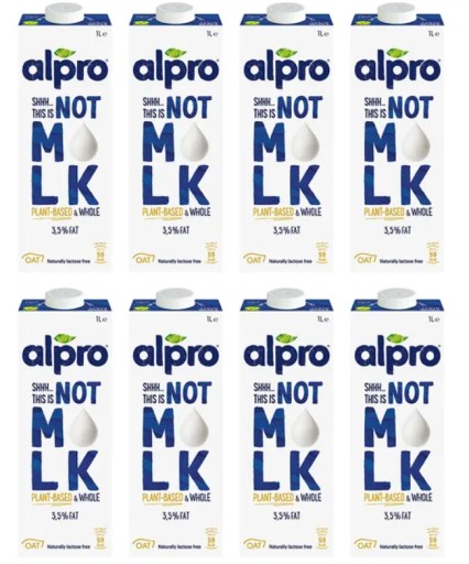 ALPRO NIE JE RASTLINNÉ MLIEKO, LAHODNÉ - 3,5% 1L NAJLEPŠIE RASTLINNÉ MLIEKO