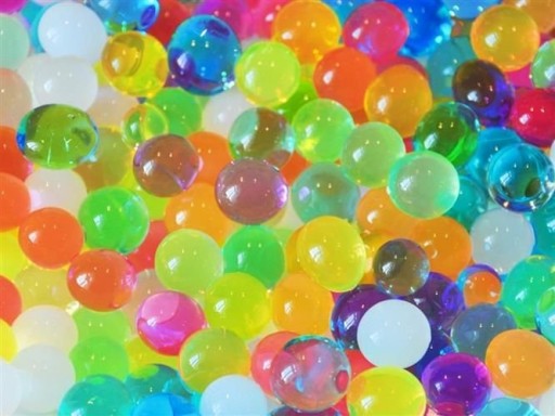 GÉLOVÉ GULIČKY NA KVETY HYDROGEL umelá pôda