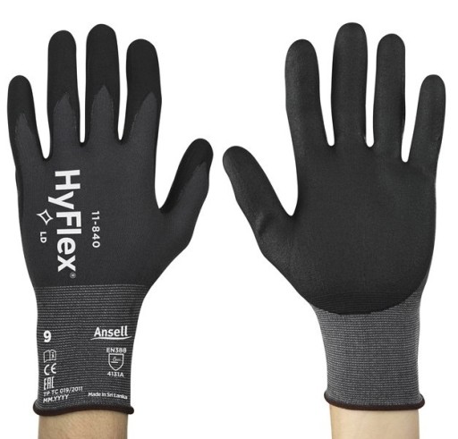 Pracovné rukavice Ansell HyFlex na ochranu zdravia a bezpečnosti pri práci veľkosť 7|S