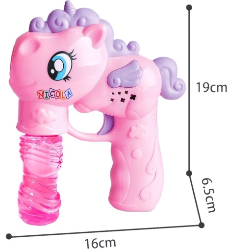 PISTOLE NA MYDLOVÉ BUBLINY PONY + TEKUTINY 4956
