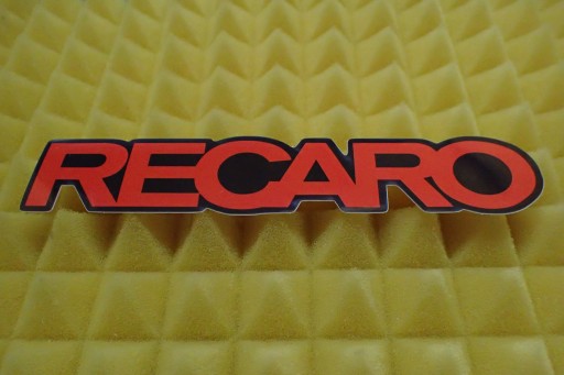 NÁLEPKA RECARO NÁLEPKA 14,8 x 3 cm