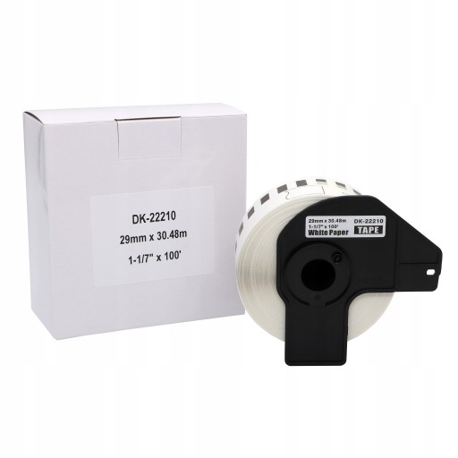 Tepelná páska na rukoväť Brother QL 29mm DK-22210