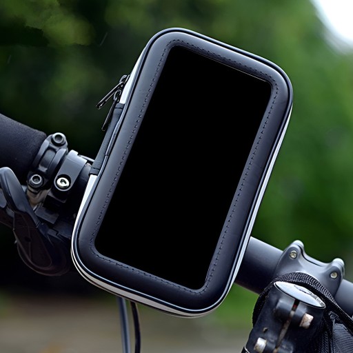 DRŽIAK TELEFÓNU GPS NA BICYKEL A MOTORKU NA RIADITEĽ