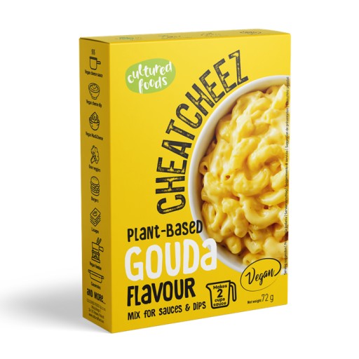 ZMES NA VEGÁNSKU OMÁČKU ALEBO DIP S PRÍCHUŤOU GOUDA, BEZLEPKU 72 g - CU