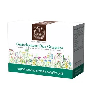 Gastrobonisanová zmes otca Grzegorza s 25 vrecúškami