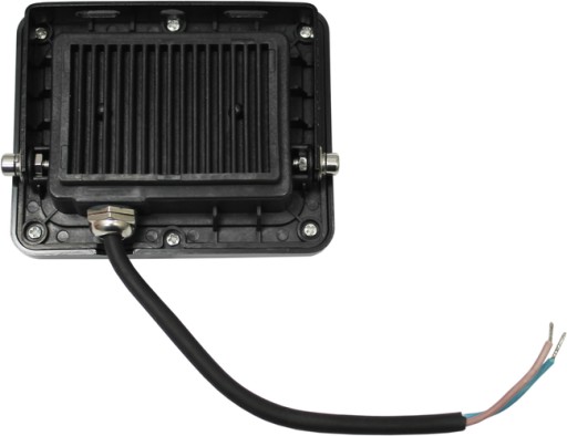 LED FLOODLIGHT 10W 6000K ČIERNA 880lm ZELENÁ