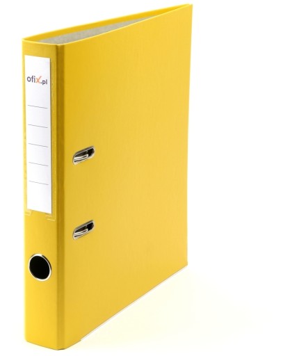 VIAZAČ A4 50mm ŽLTÉ VYZTUŽENÉ KOVANIE