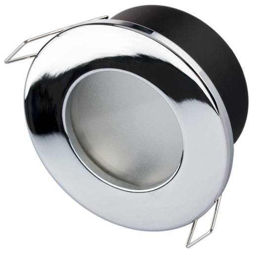 Svietidlo HALOGEN Okrúhle AQUS GU10 IP44 Chróm