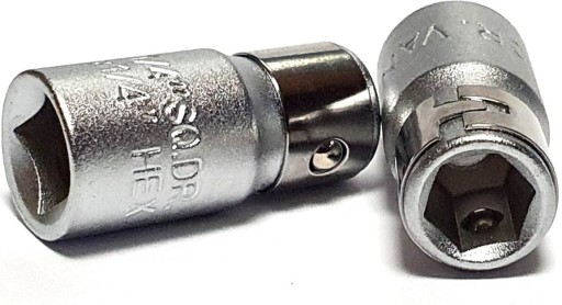 Adaptér pre 6-bodové bity 1/4''x1/4'' ASTA