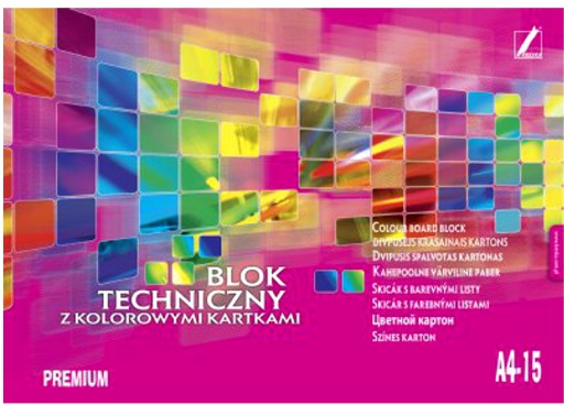 TECHNICKÝ BLOK FARBA A4 KUS RAD 15k