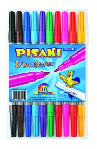 10x KAMET OBOJSTRANNÉ ŠKOLSKÉ ZNAČKY, 10 FAREB