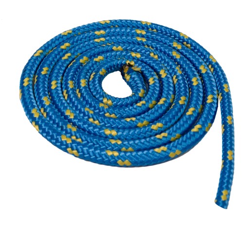 POLYPROPYLÉNOVÉ LANO Silné pletené lano 6mm 20M