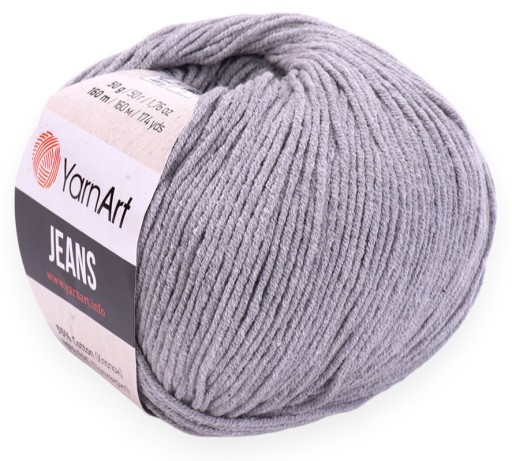 Jeans YarnArt priadza, farba GREY 46
