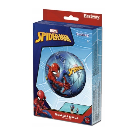 NAFUKOVACIA PLÁŽOVÁ LOPTA 51CM SPIDERMAN NEW BESTWAY